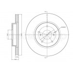METELLI Bremsscheibe