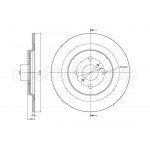 METELLI Bremsscheibe
