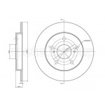 METELLI Bremsscheibe