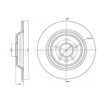 METELLI Bremsscheibe