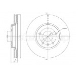METELLI Bremsscheibe