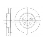 METELLI Bremsscheibe