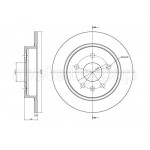 METELLI Bremsscheibe