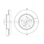 METELLI Bremsscheibe