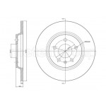 METELLI Bremsscheibe