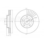 METELLI Bremsscheibe