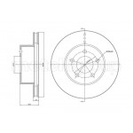 METELLI Bremsscheibe