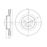 METELLI Bremsscheibe