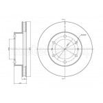 METELLI Bremsscheibe