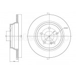 METELLI Bremsscheibe