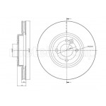 METELLI Bremsscheibe