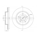 METELLI Bremsscheibe