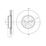 METELLI Bremsscheibe