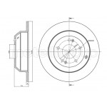 METELLI Bremsscheibe