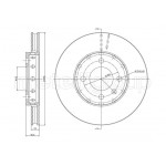 METELLI Bremsscheibe