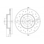 METELLI Bremsscheibe