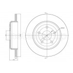 METELLI Bremsscheibe