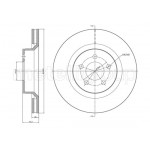 METELLI Bremsscheibe