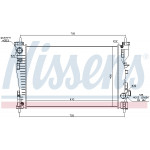 NISSENS Kühler, Motorkühlung