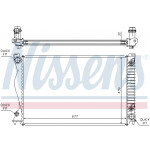 NISSENS Kühler, Motorkühlung