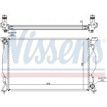 NISSENS Kühler, Motorkühlung
