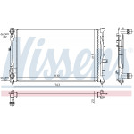 NISSENS Kühler, Motorkühlung