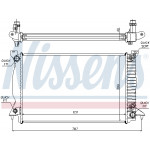 NISSENS Kühler, Motorkühlung