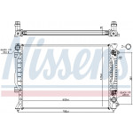 NISSENS Kühler, Motorkühlung