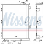 NISSENS Kühler, Motorkühlung