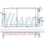 NISSENS Kühler, Motorkühlung