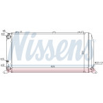 NISSENS Kühler, Motorkühlung