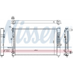 NISSENS Kühler, Motorkühlung