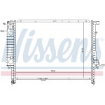 NISSENS Kühler, Motorkühlung