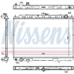 NISSENS Kühler, Motorkühlung