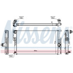 NISSENS Kühler, Motorkühlung