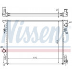 NISSENS Kühler, Motorkühlung