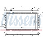 NISSENS Kühler, Motorkühlung