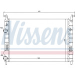 NISSENS Kühler, Motorkühlung