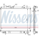 NISSENS Kühler, Motorkühlung