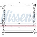 NISSENS Kühler, Motorkühlung