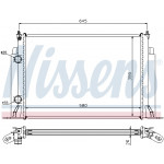 NISSENS Kühler, Motorkühlung