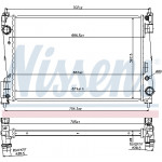 NISSENS Kühler, Motorkühlung