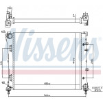 NISSENS Kühler, Motorkühlung