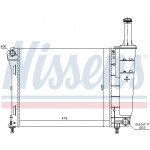 NISSENS Kühler, Motorkühlung
