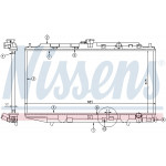 NISSENS Kühler, Motorkühlung