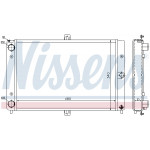 NISSENS Kühler, Motorkühlung