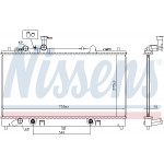 NISSENS Kühler, Motorkühlung