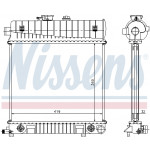 NISSENS Kühler, Motorkühlung