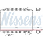 NISSENS Kühler, Motorkühlung