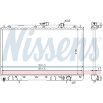 NISSENS Kühler, Motorkühlung